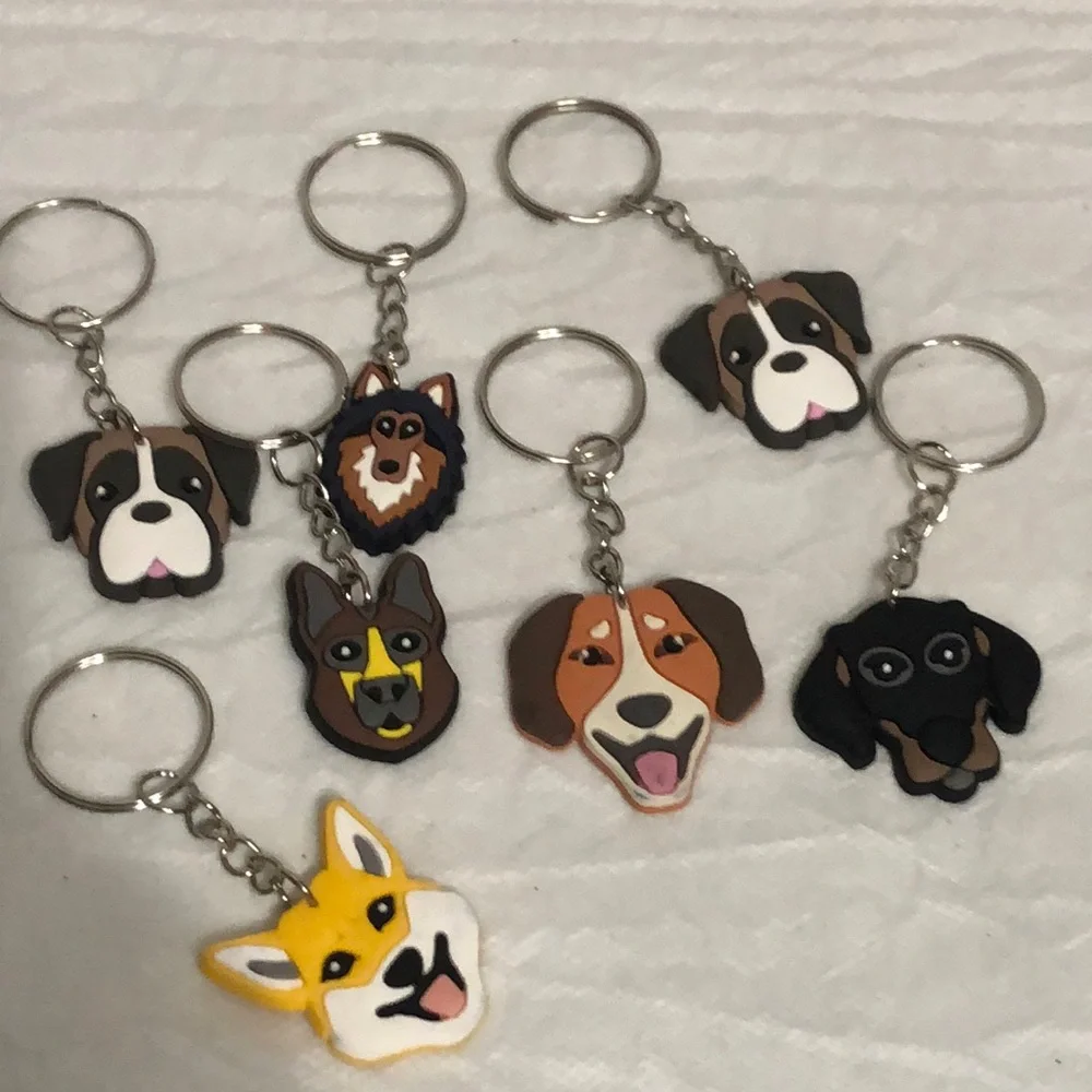 Doggie Keychains bundle of 8